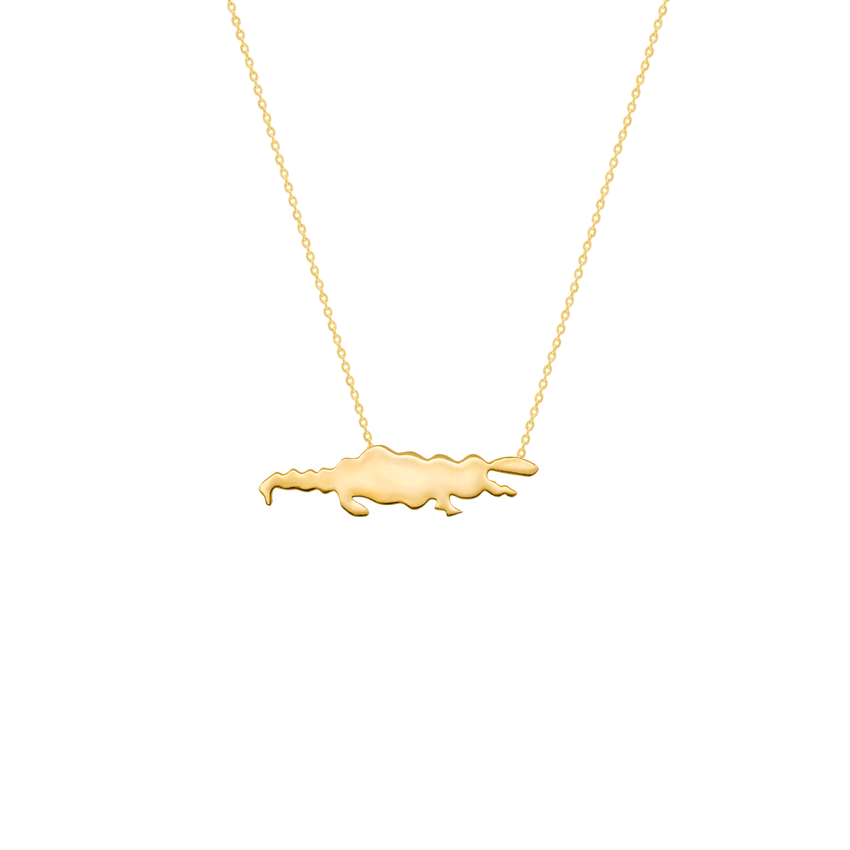 گردنبند طلا تمساح