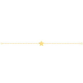 پابند طلا ستاره تخت