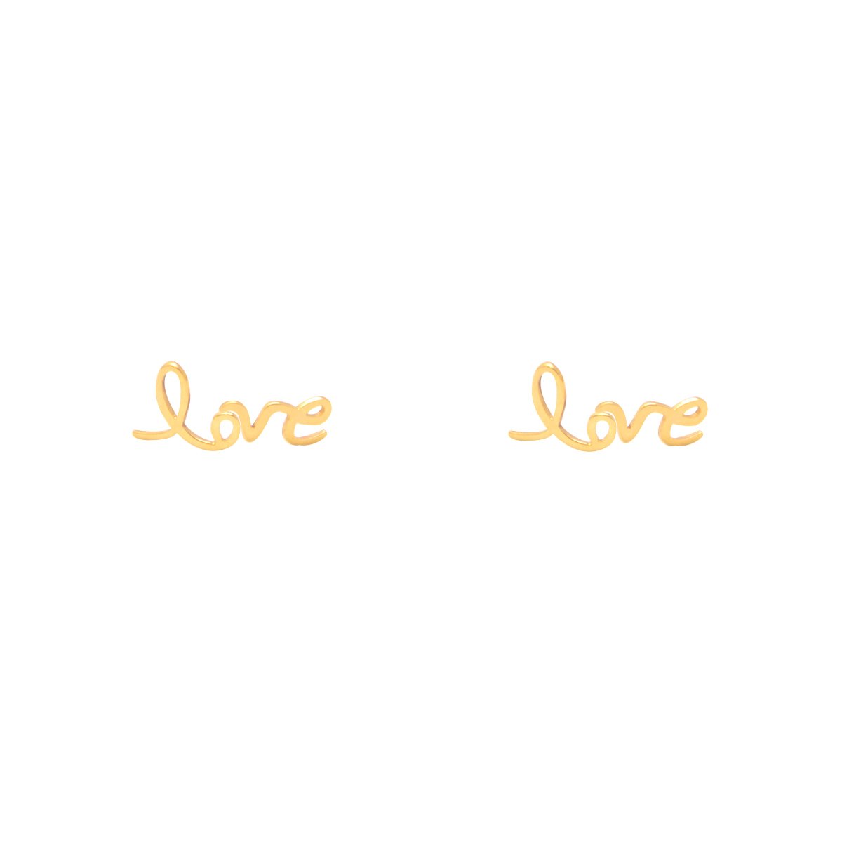 گوشواره طلا Love