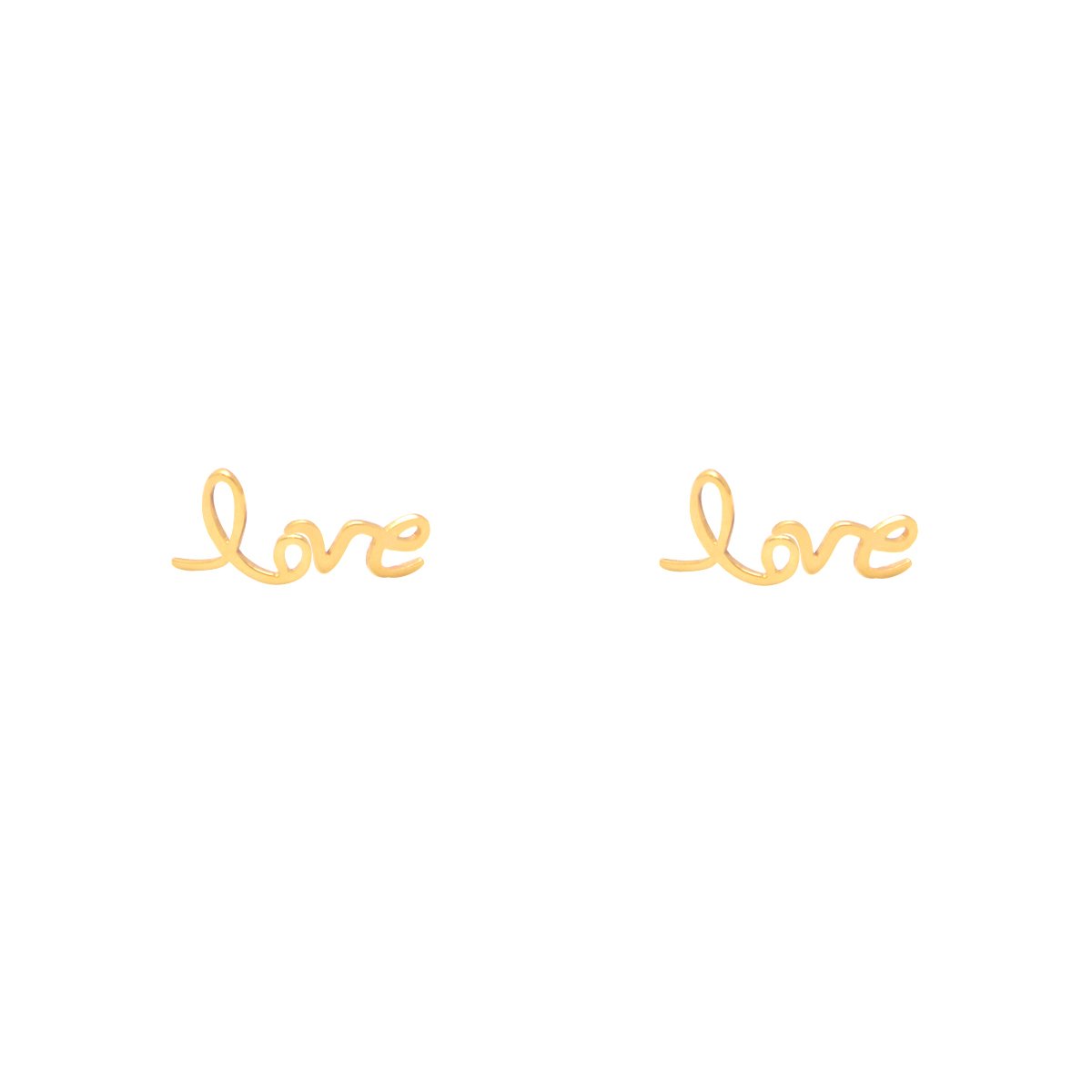 گوشواره طلا Love