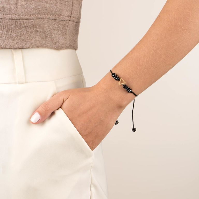 دستبند طلا عنصر آب کوچک