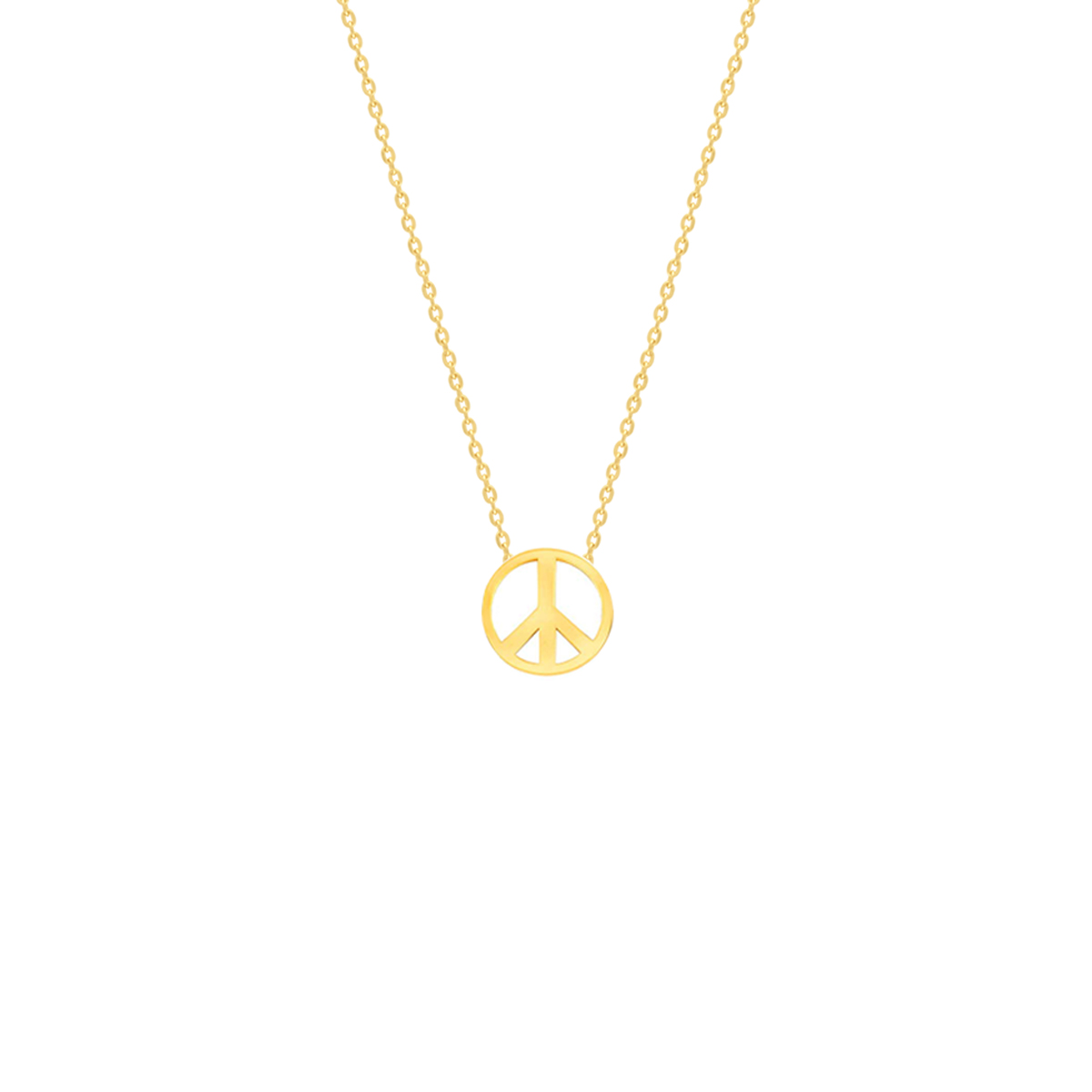گردنبند طلا نماد صلح
