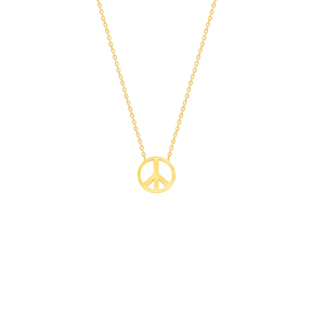 گردنبند طلا نماد صلح