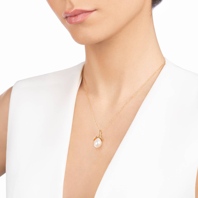 گردنبند طلا ایشتار و مروارید