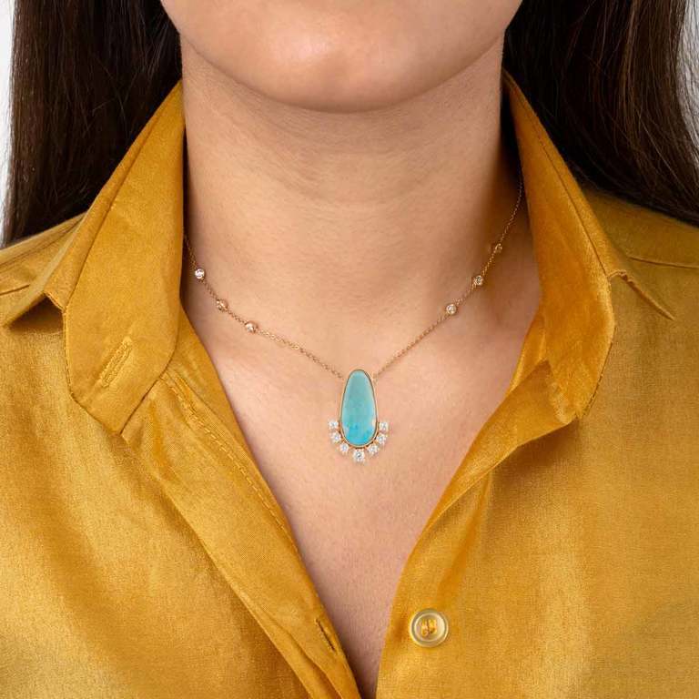 گردنبند طلا بلونا