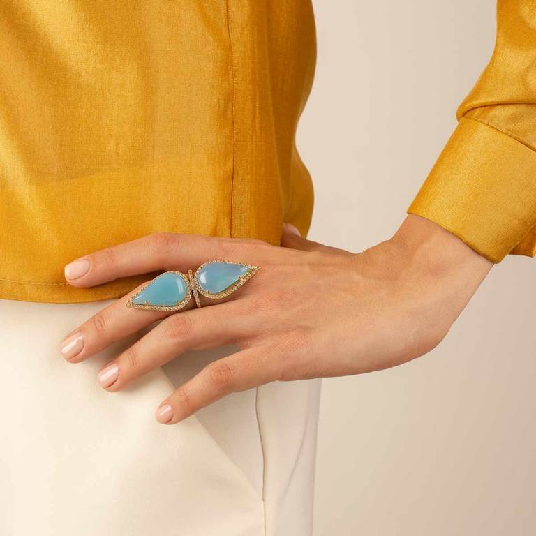 انگشتر طلا بلونا