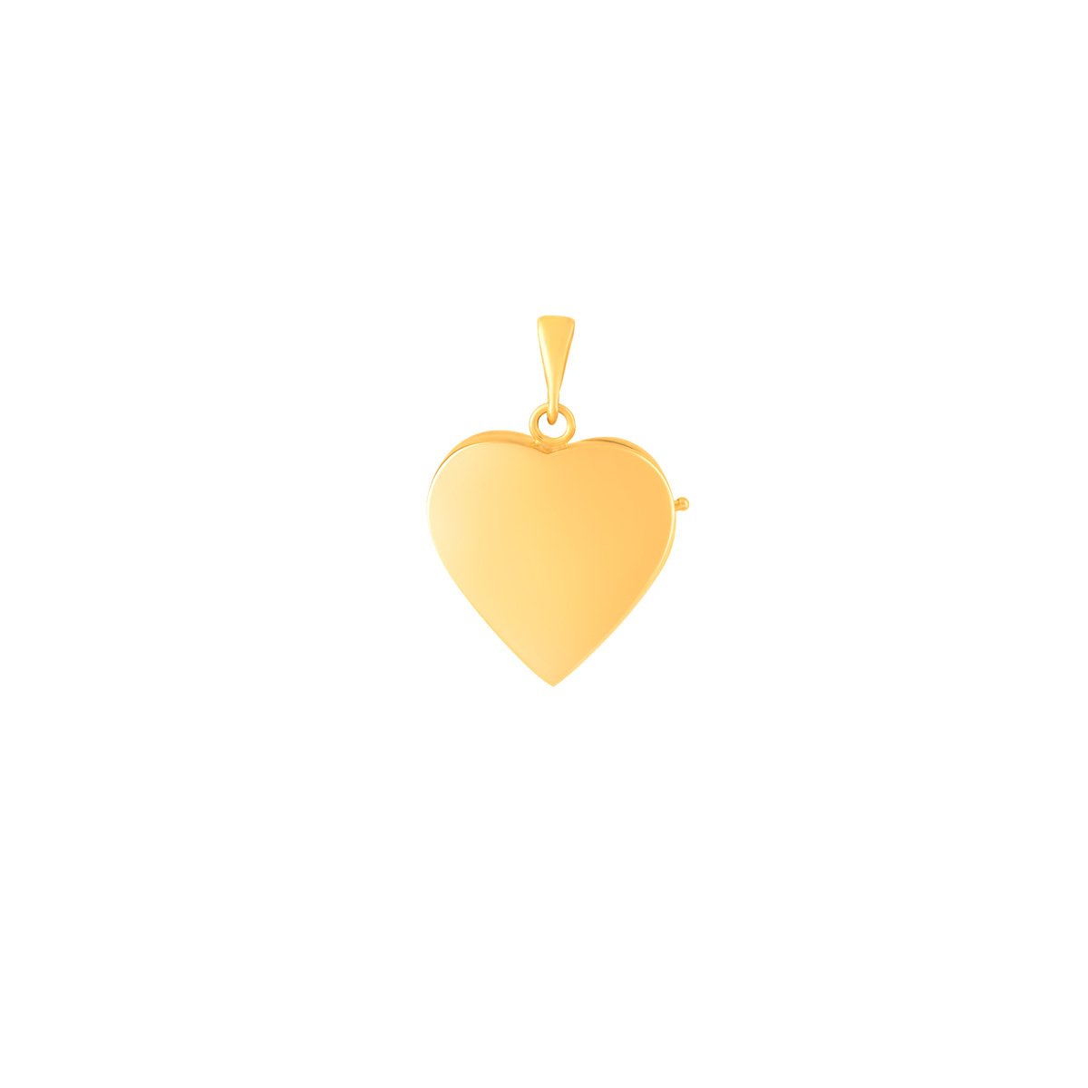 آویز طلا قلب قاب عکسی